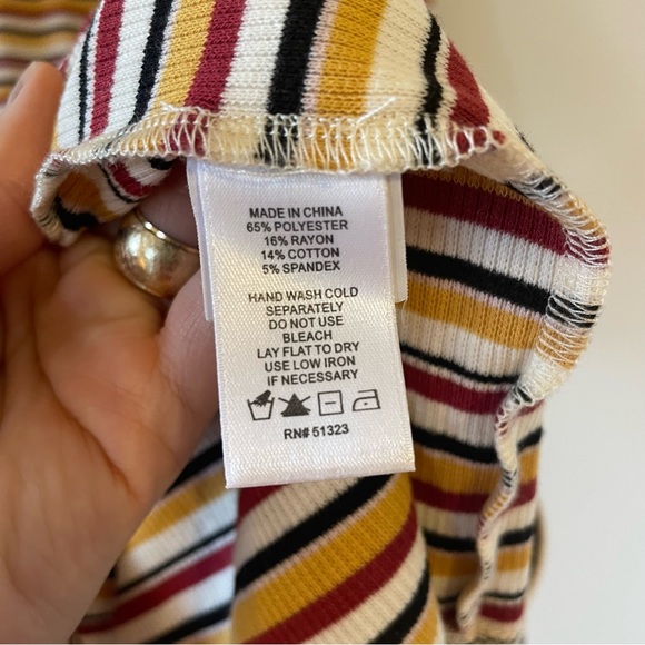 Revolve Brand 1.State Midi Square Neck Dress with Cut Outs on Back - Picture 7 of 8